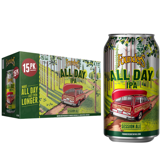 Founders All Day IPA 15pk 12oz Cans 4.7% ABV