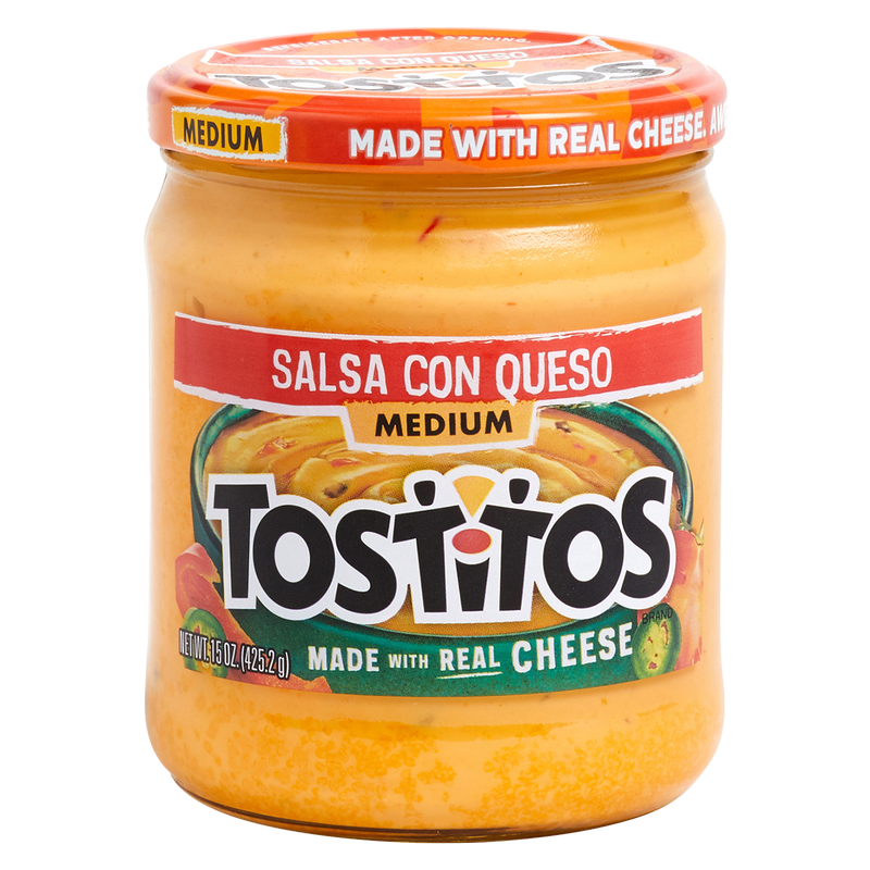 Tostitos Medium Salsa con Queso Dip 15oz