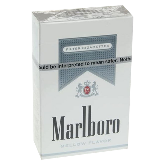 Marlboro Silver Cigarettes 20ct Box 1pk