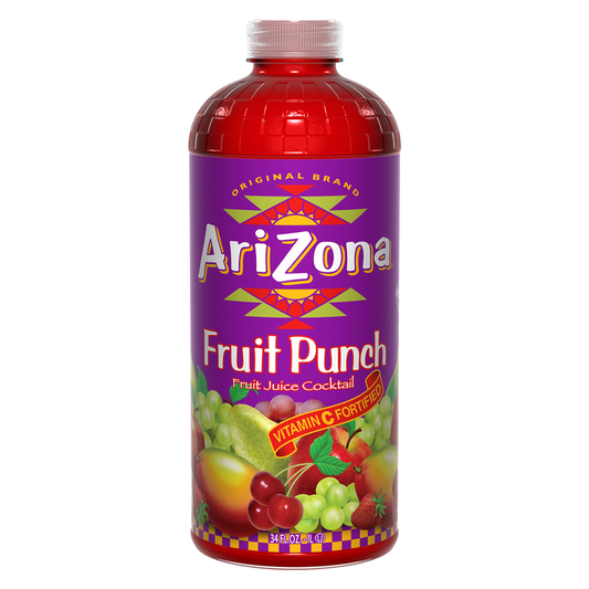 AriZona Fruit Punch Juice 34oz Btl