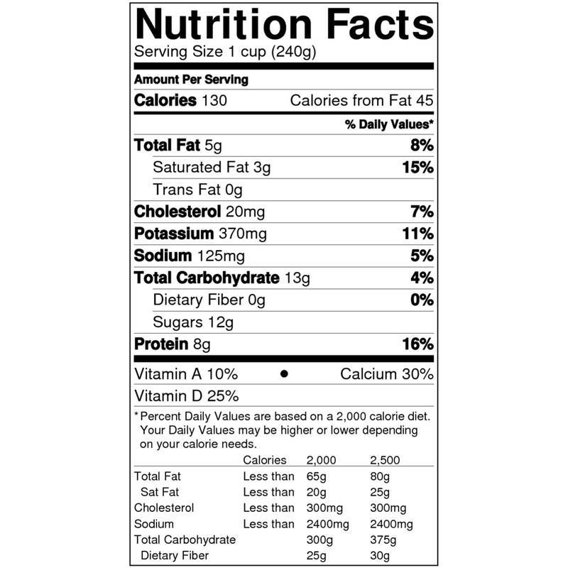 Organic Valley 2% Reduced Fat Milk 1/2 Gallon