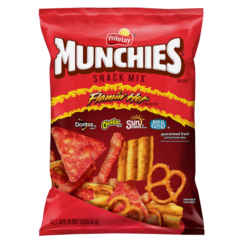 Munchies Flamin' Hot Snack Mix 8oz