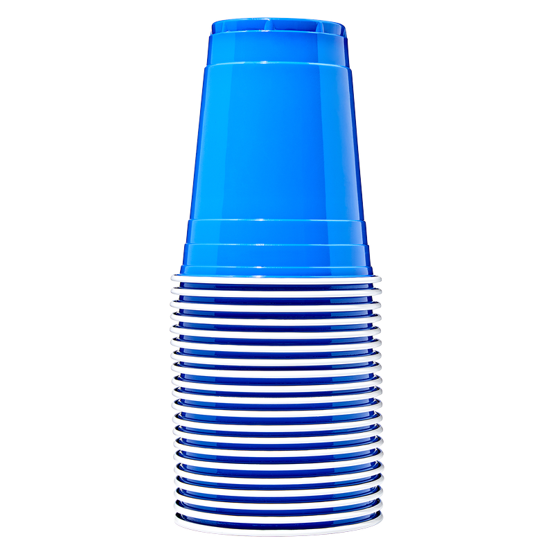 Basically, 20ct Blue Party Cups