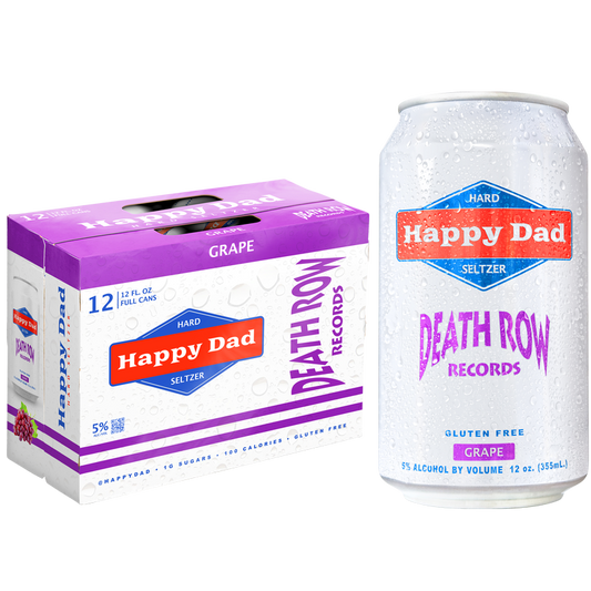 Happy Dad Hard Seltzer Grape 12pk 12oz Can 5% ABV