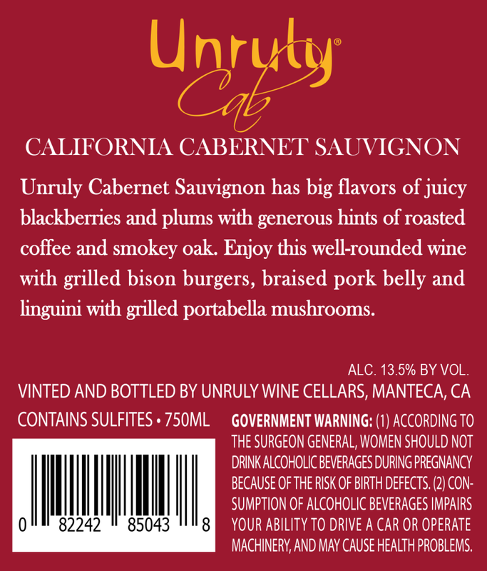 Unruly Cabernet Sauvignon 750ml