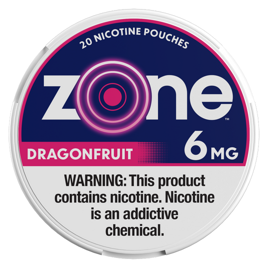 ZONE Nicotine Pouches Dragonfruit 20ct 6mg