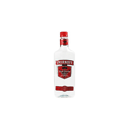 Smirnoff Vodka Plastic 750ml (80 Proof)