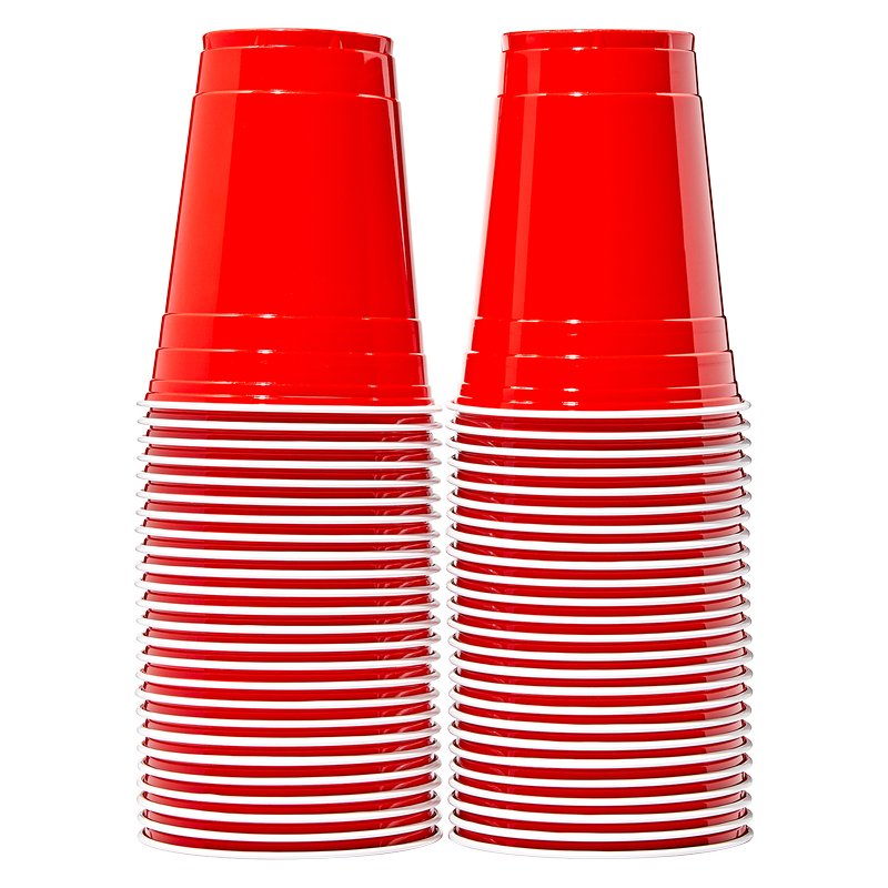 Basically, 50ct Red Party Cups