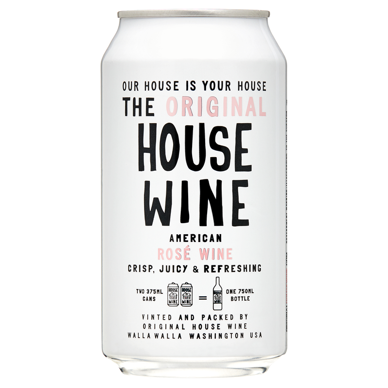 House Wine Rose 375ml Can