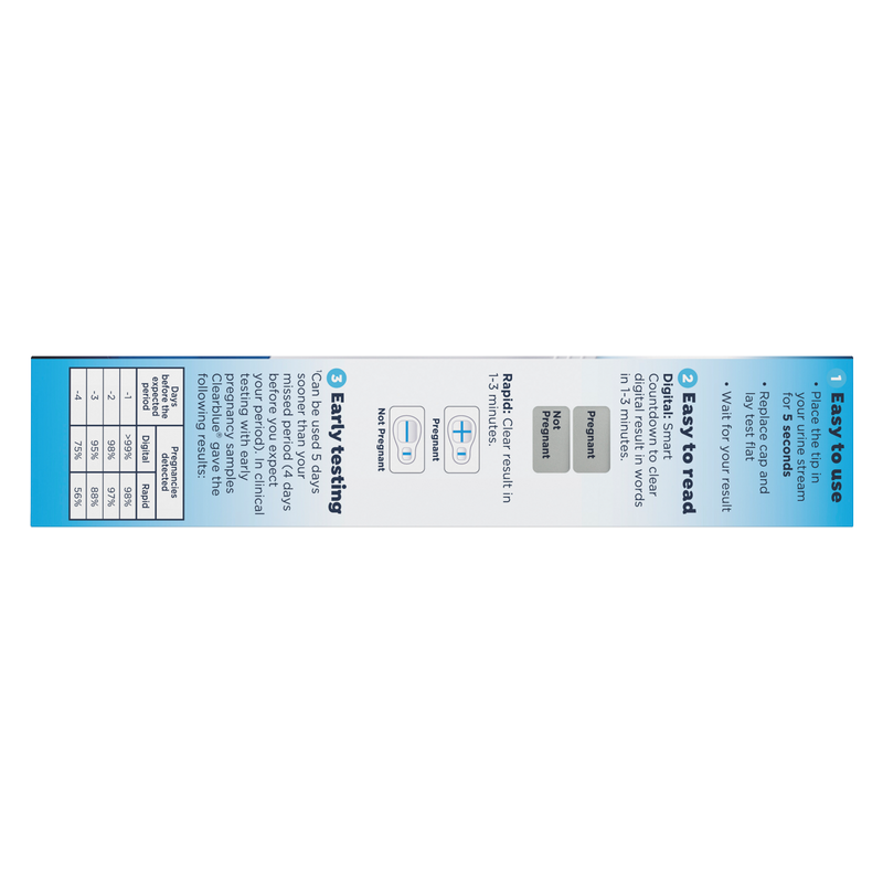Clearblue Pregnancy Test Combo Pack 2ct