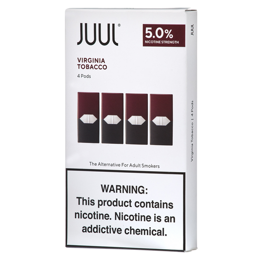 JUULpods Virginia Tobacco 5% Nicotine 4ct