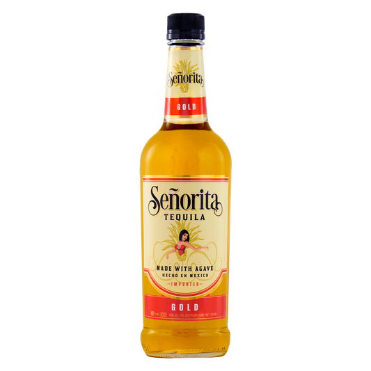 Senorita Gold Tequila 750ml (80 Proof)