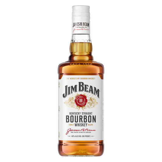 Jim Beam Bourbon Whiskey 750ml (80 Proof)