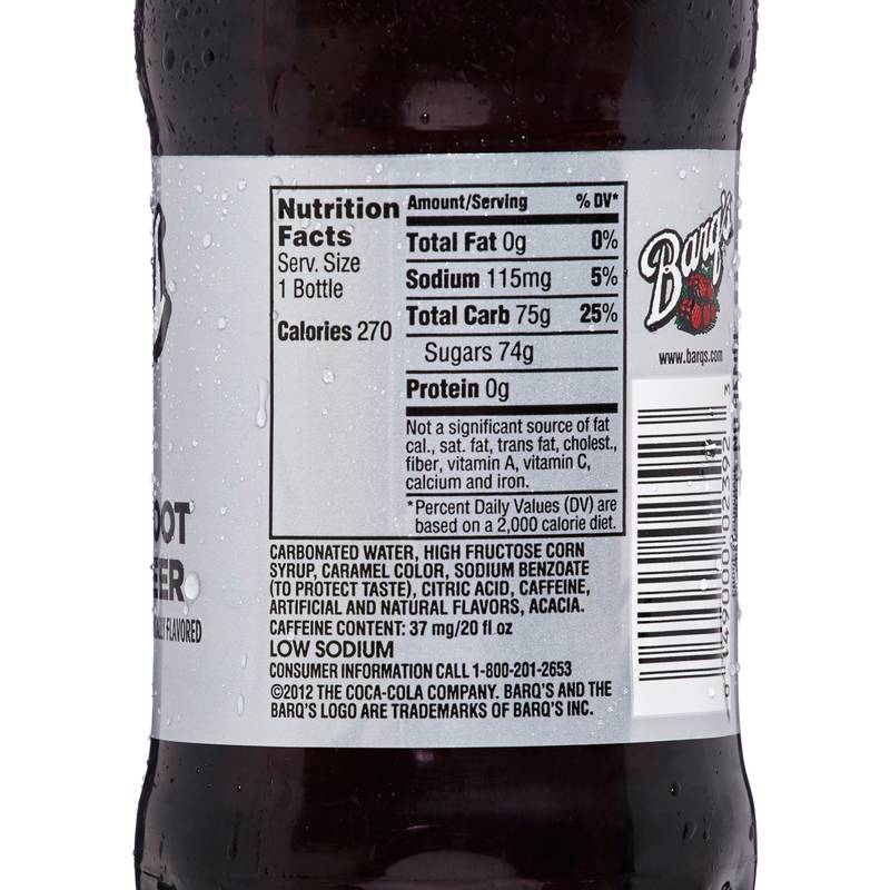 Barq's Root Beer 20oz Btl