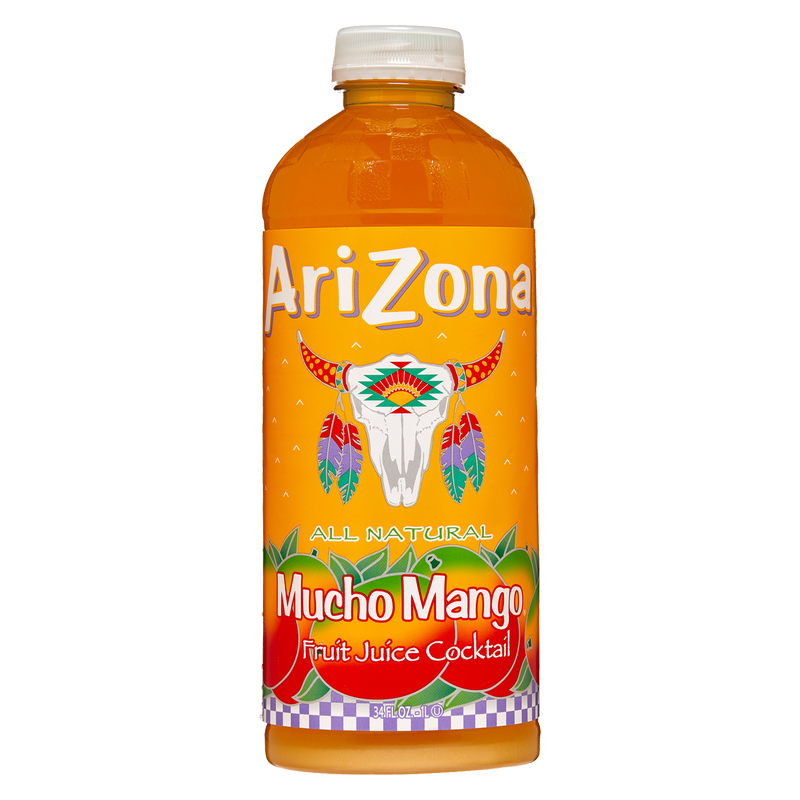 AriZona Mucho Mango Juice 34oz Btl