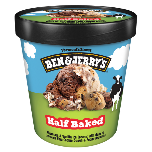 Ben & Jerry's Half Baked Ice Cream Pint