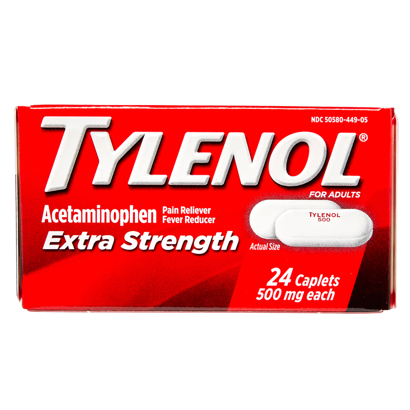 Tylenol Extra Strength Caplets 24ct