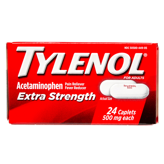 Tylenol Extra Strength Caplets 24ct