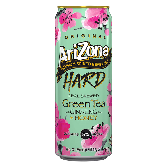 Arizona Hard Green Tea 22oz Can 5.0% ABV