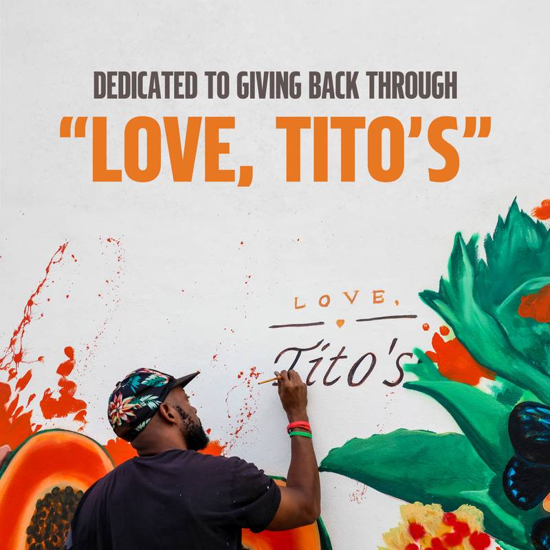 Tito's Handmade Vodka 375ml (80 Proof)