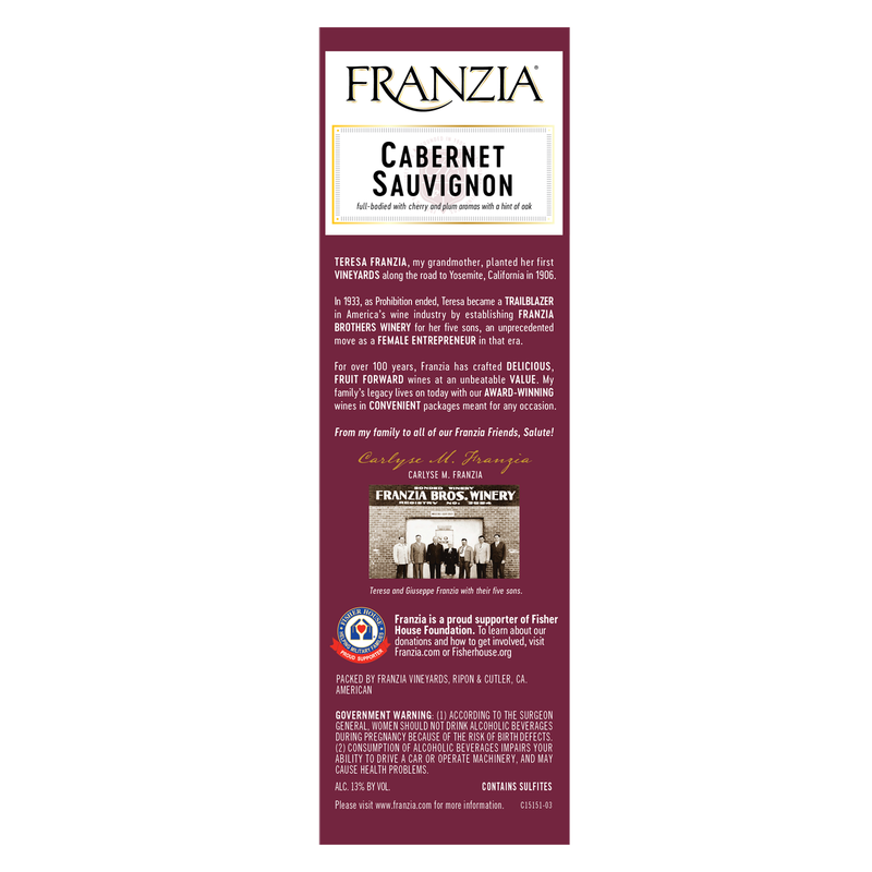 Franzia Cabernet Sauvignon 5L Box