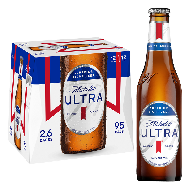 Michelob Ultra 12pk 12oz Btl 4.2% ABV