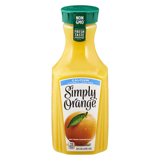 Simply Orange Juice With Calcium 52oz