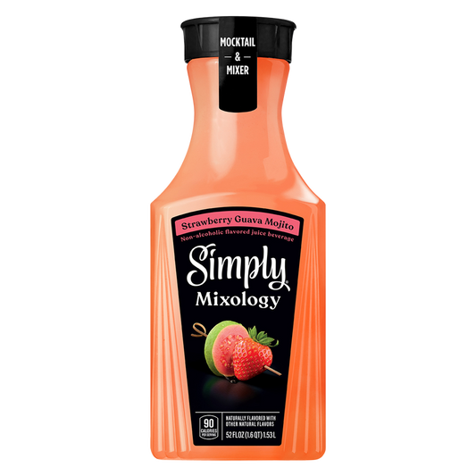 Simply Mixology Strawberry & Guava Mojito 52oz Bottle