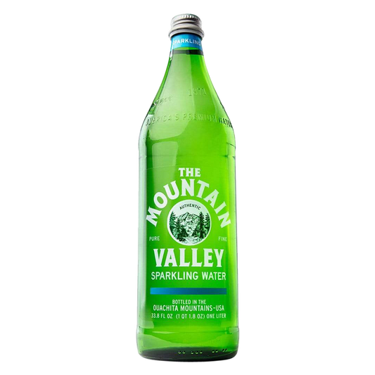 Mountain Valley Spring Water Sparkling Glass Bottle 1L