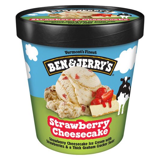 Ben & Jerry's Strawberry Cheesecake Ice Cream Pint