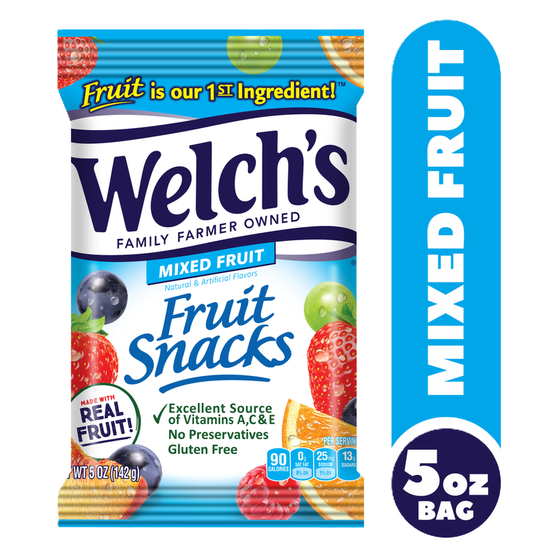 Welch's Mixed Fruit Fruit Snacks 5oz