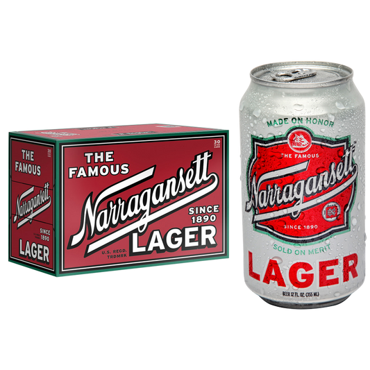 Narragansett Lager 30pk 12oz Can 5.0% ABV