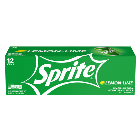 Sprite Soda 12pk 12oz Can