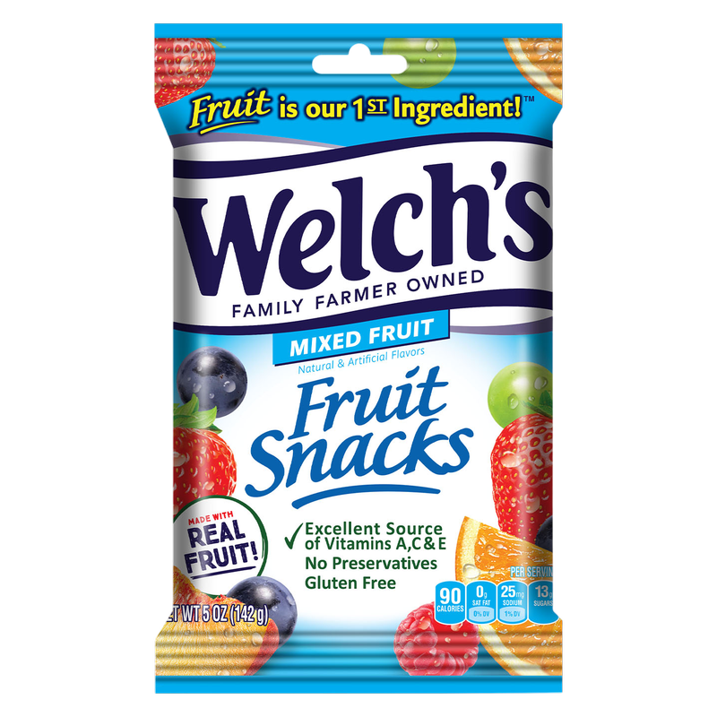 Welch's Mixed Fruit Fruit Snacks 5oz