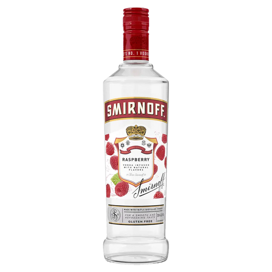 Smirnoff Raspberry Vodka 750ml (70 Proof)