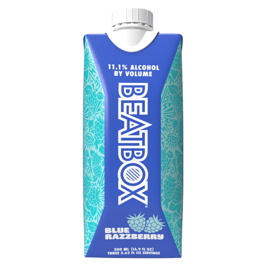 BeatBox Party Punch Blue Razz Malt Single 500ml  11.1% ABV