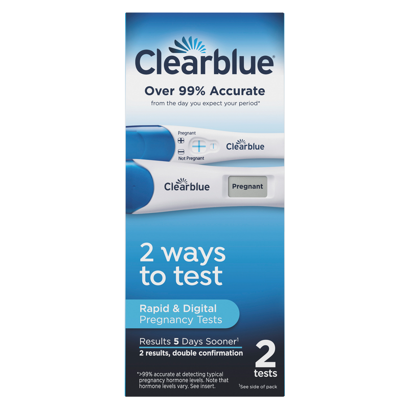 Clearblue Pregnancy Test Combo Pack 2ct