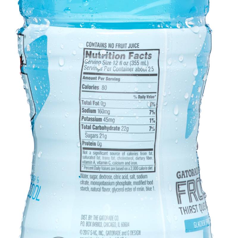 Gatorade Frost Glacier Freeze 28oz Btl