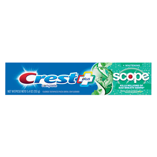 Crest + Scope Complete Whitening Minty Fresh Toothpaste 5.4oz