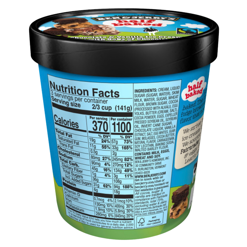 Ben & Jerry's Half Baked Ice Cream Pint