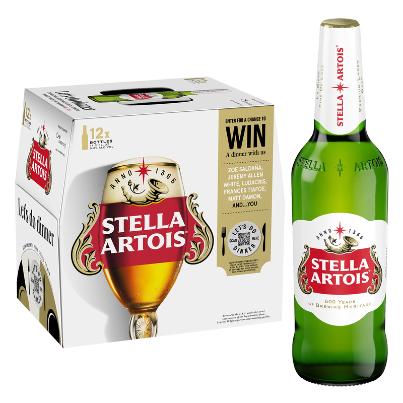 Stella Artois 12pk 11.2oz Btl 5.0% ABV