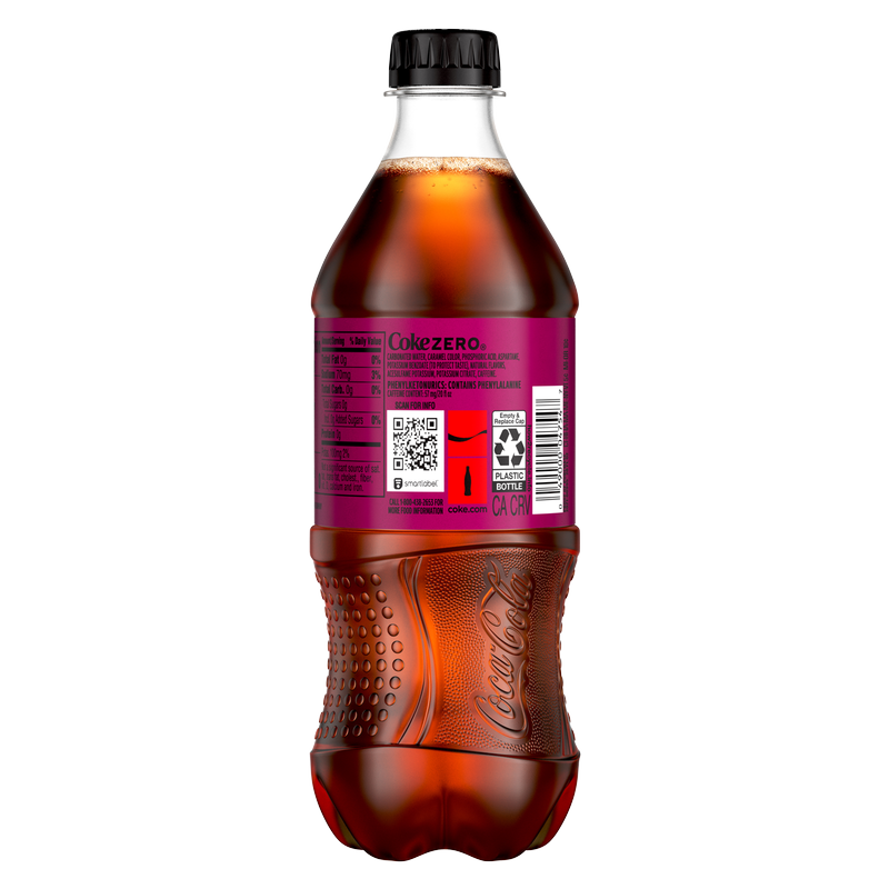 Coca-Cola Cherry Zero 20oz Btl.