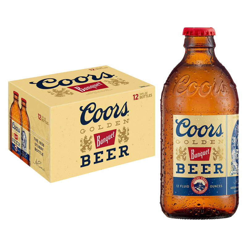 Coors Banquet 12pk 12oz Btl 5.0% ABV