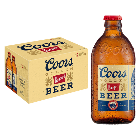 Coors Banquet 12pk 12oz Btl 5.0% ABV