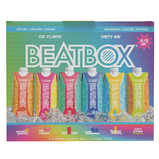 BeatBox Variety Pack 6pk 500ml 11.1% ABV Party Punch