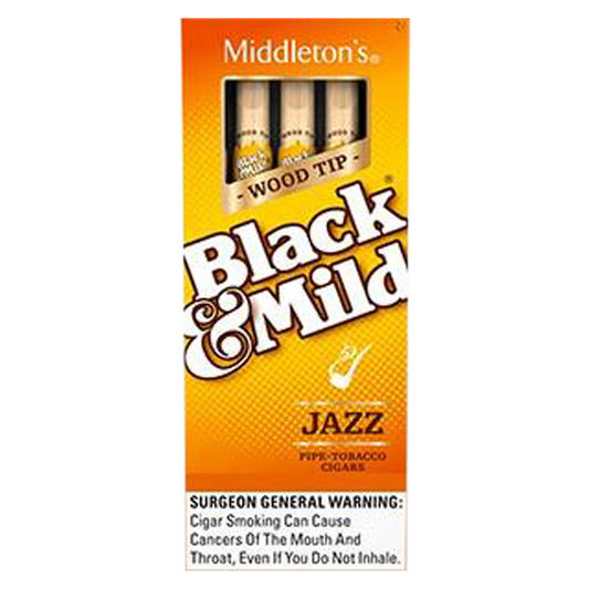 Black & Mild Jazz Wood Tip Cigarillos 5ct