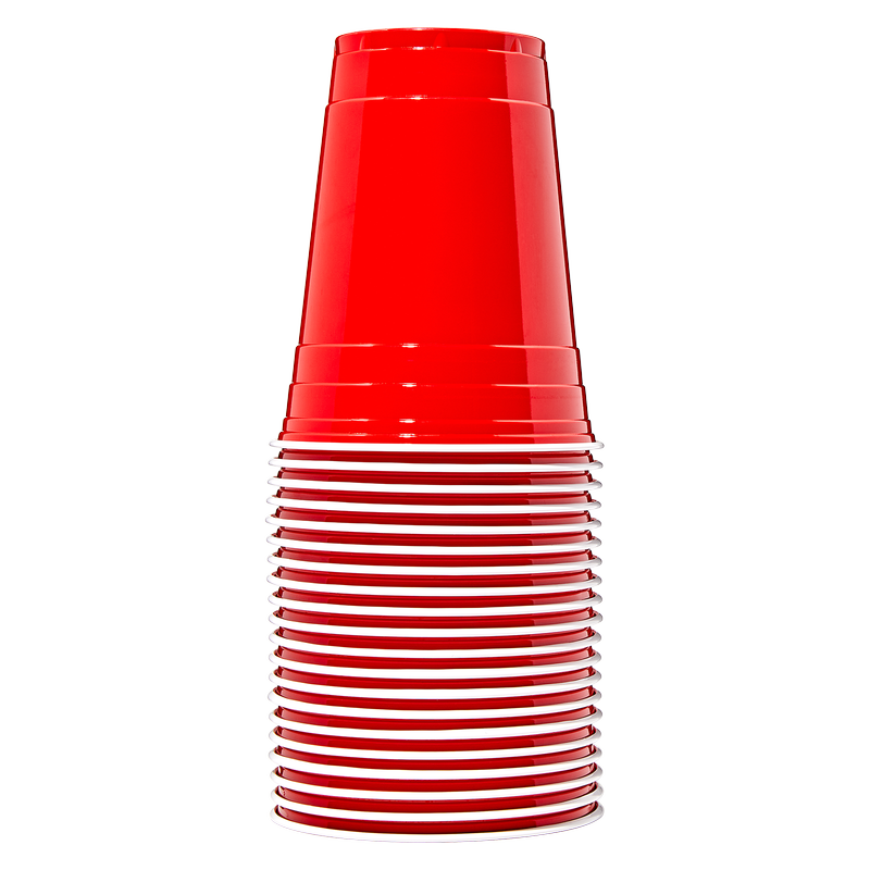 Basically, 20ct Red Party Cups