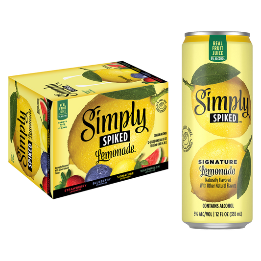 Simply Spiked Lemonade Variety Pack 12pk 12oz Can 5.0% ABV