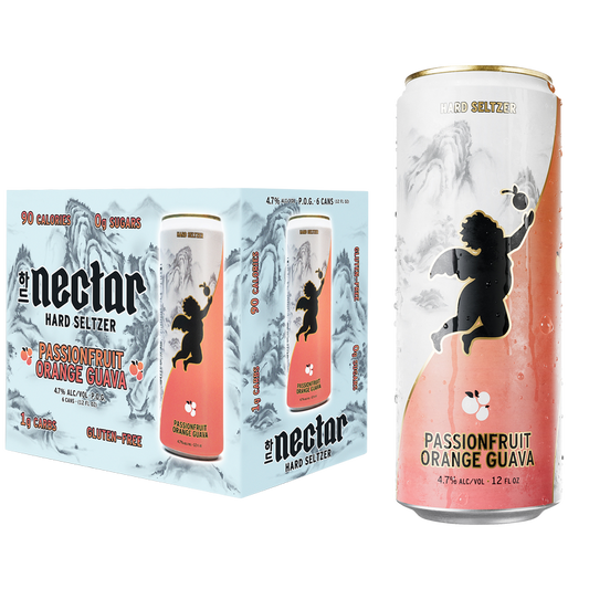 Nectar Hard Seltzer - P.O.G. Passionfruit Orange Guava 6pk 12oz Can 4.8% ABV