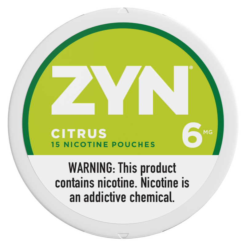 ZYN Nicotine Pouches Citrus 6mg 15ct